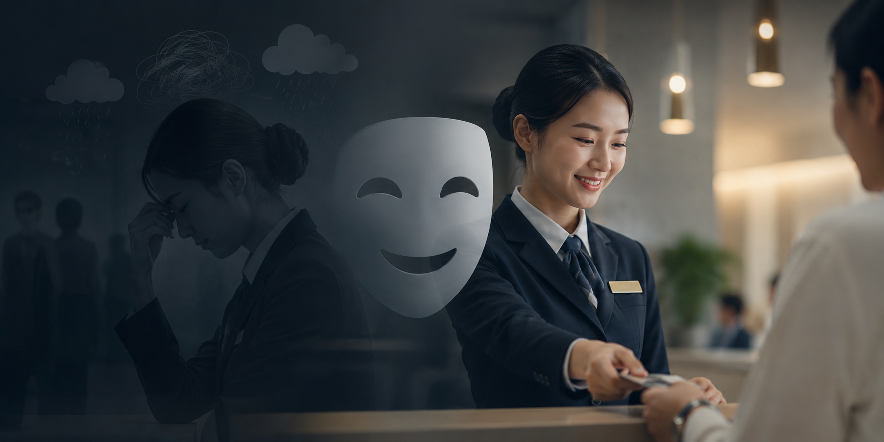 Hội chứng “smiling depression” trong ngành dịch vụ nguy hiểm thế nào?